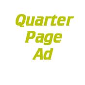 Advertisements - Quarter Page Ad
